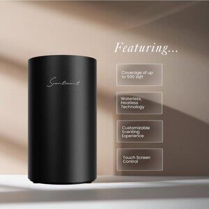 Scentiment - Scent Diffuser Mini Cold-air Diffusion, Covers up to 500ft, Black